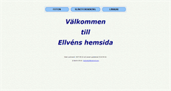 Desktop Screenshot of ellven.se